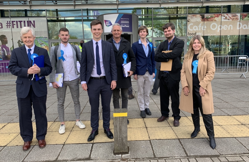 Lewis Chinchen and his Campaign Team