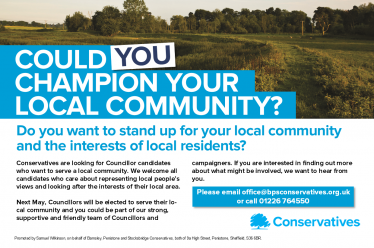 Could you champion your local community?